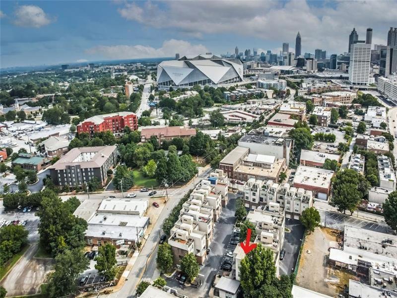 Trendy Castleberry Hill Condo- Walk To Mercedes Benz/ All Downtown Attractions Atlanta Buitenkant foto